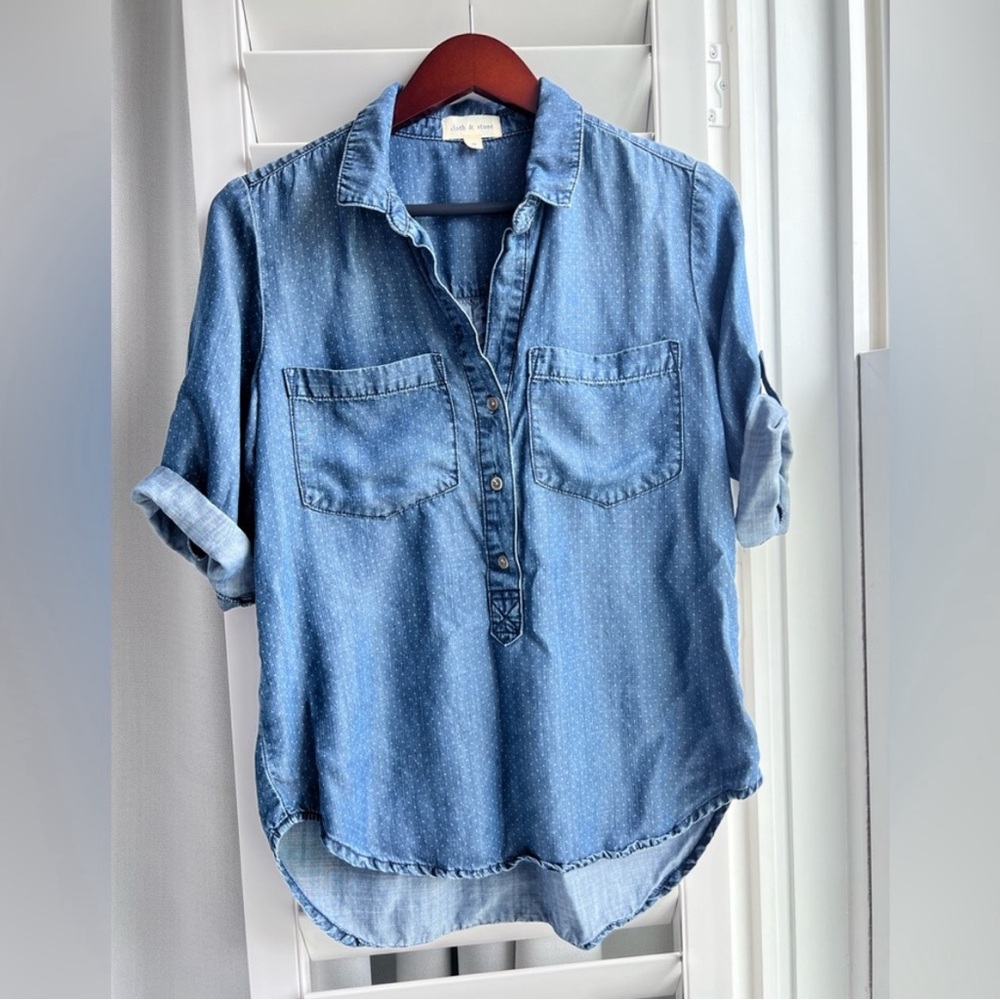 Cloth and Stone 3/4 Sleeves Top